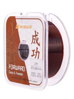 Леска для рыбалки Nisus FORWARD Carp&Feeder brown Nylon 0,437mm/150m (N-FCF-0437-150)