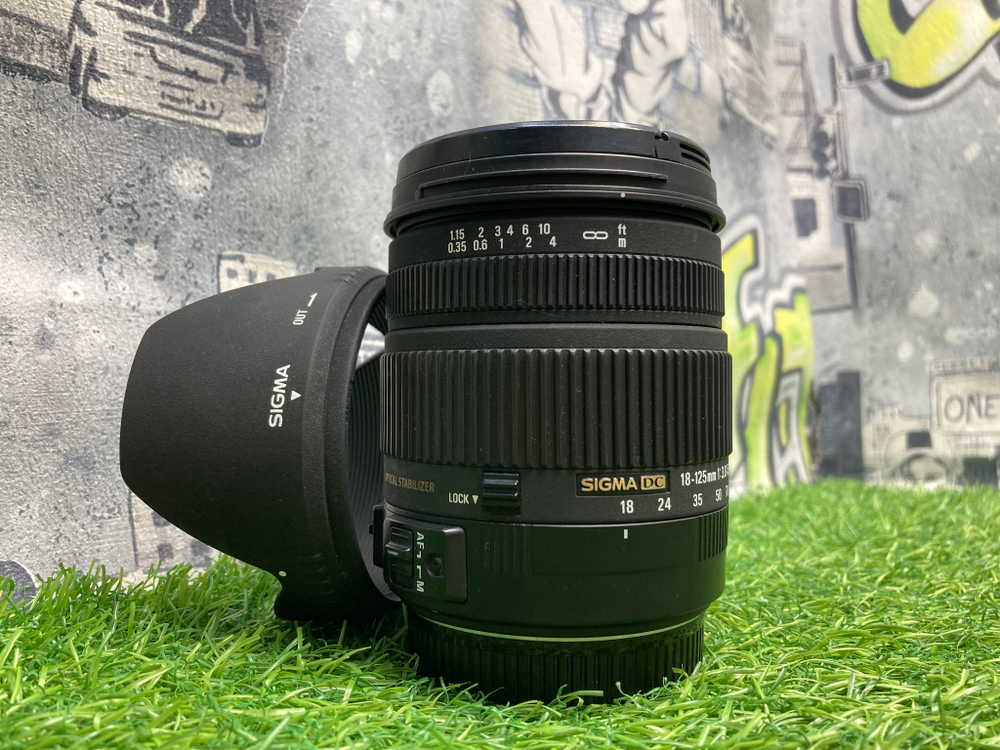 Sigma AF 18-125mm 3.8-5.6 DC OS HSM