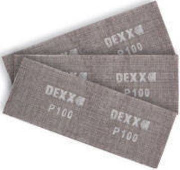 Шлифовальная сетка DEXX абразивная, водостойкая 105х280мм (3 листа)