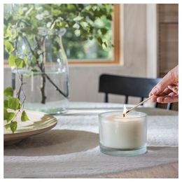 Свеча ароматическая IKEA ADLAD (АДЛАД), Скандинавские леса, Белый, 50 часов
