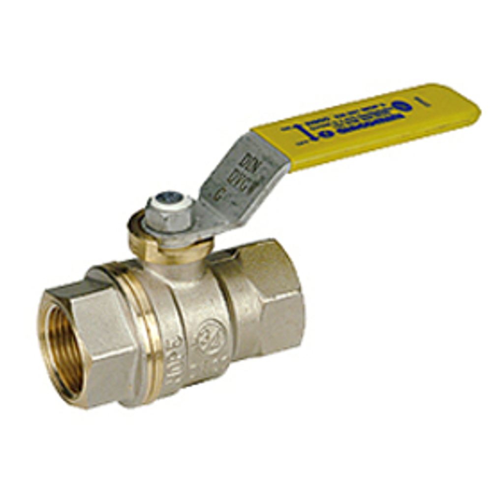 Кран шар. 5/4"ВВ р. GIACOMINI R730G (желт.)