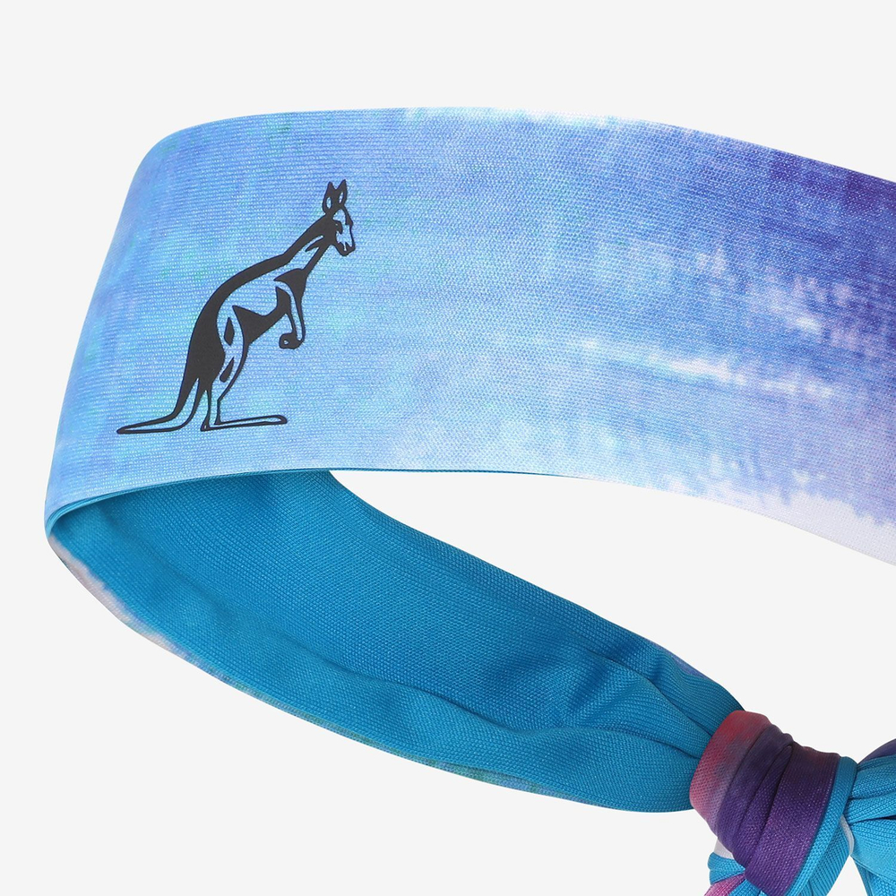 Повязка на голову Australian Ace Blaze Bandana, сине-сиреневый