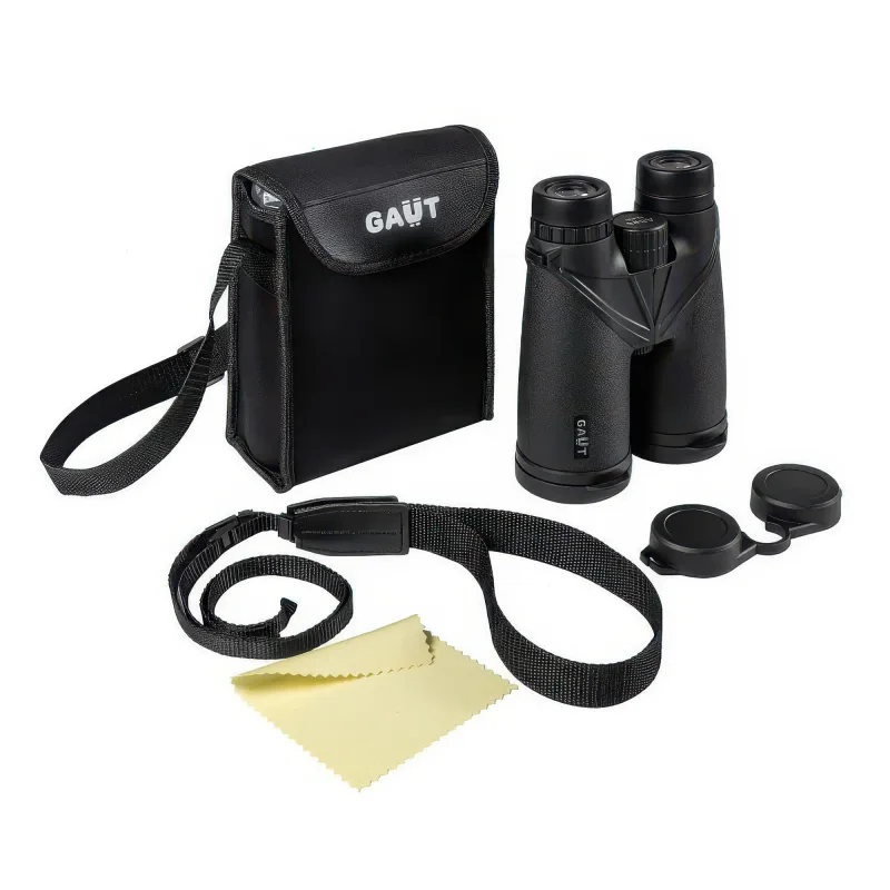 Бинокль GAUT Atlas 12x50 с чехлом, ремнём и салфеткой