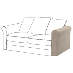 IKEA GRÖNLID  (ИКЕА ГРЁНЛИД)  -  Чехол для подлокотника - Хилларед бежевый