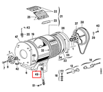 Амортизатор для стиральной машины Electrolux (Электролюкс) - 1292348602, 1292348628 ОРИГИНАЛ