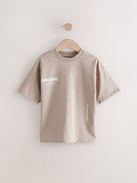 Футболка для мальчика Next F21-283, Песочный