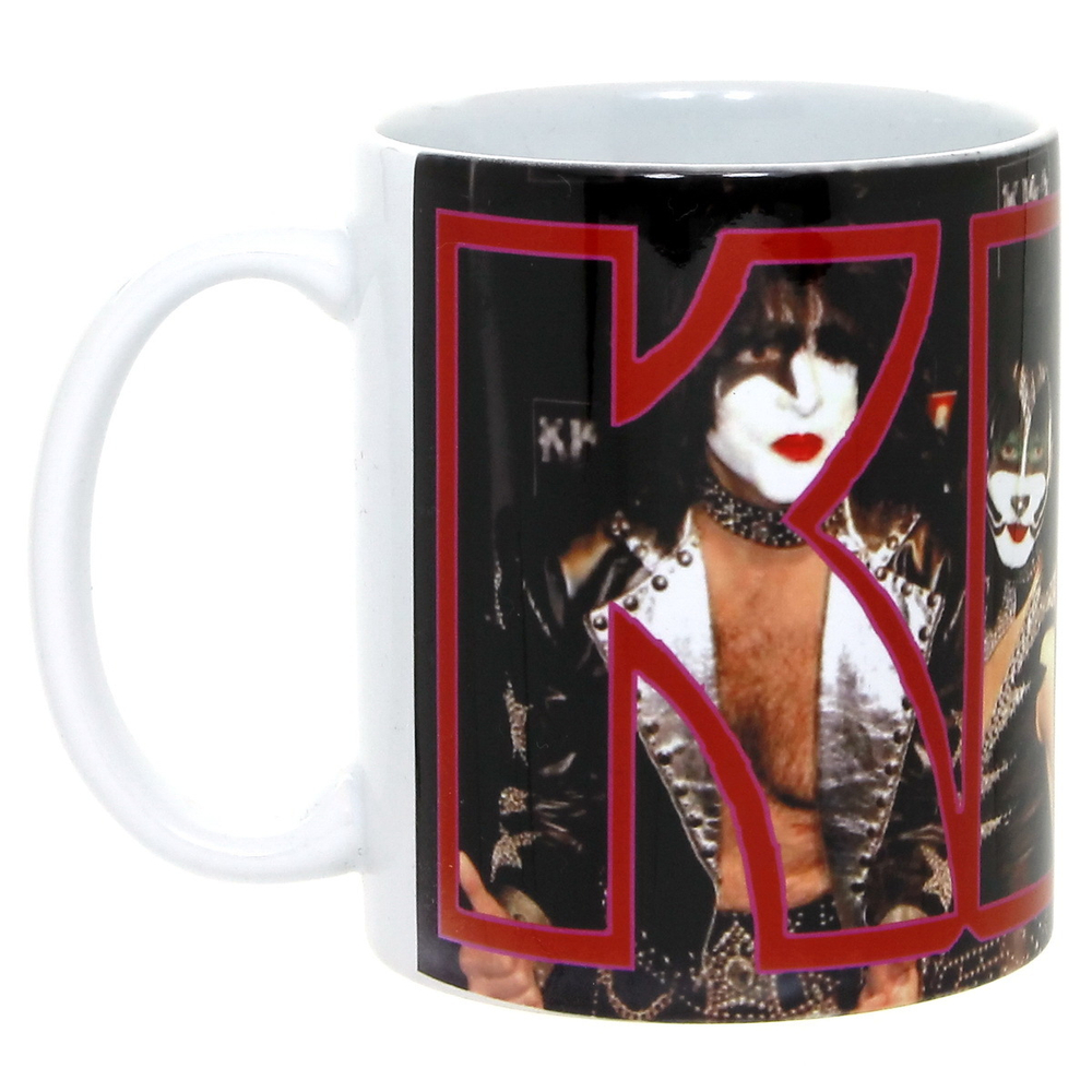 Кружка керамическая KISS