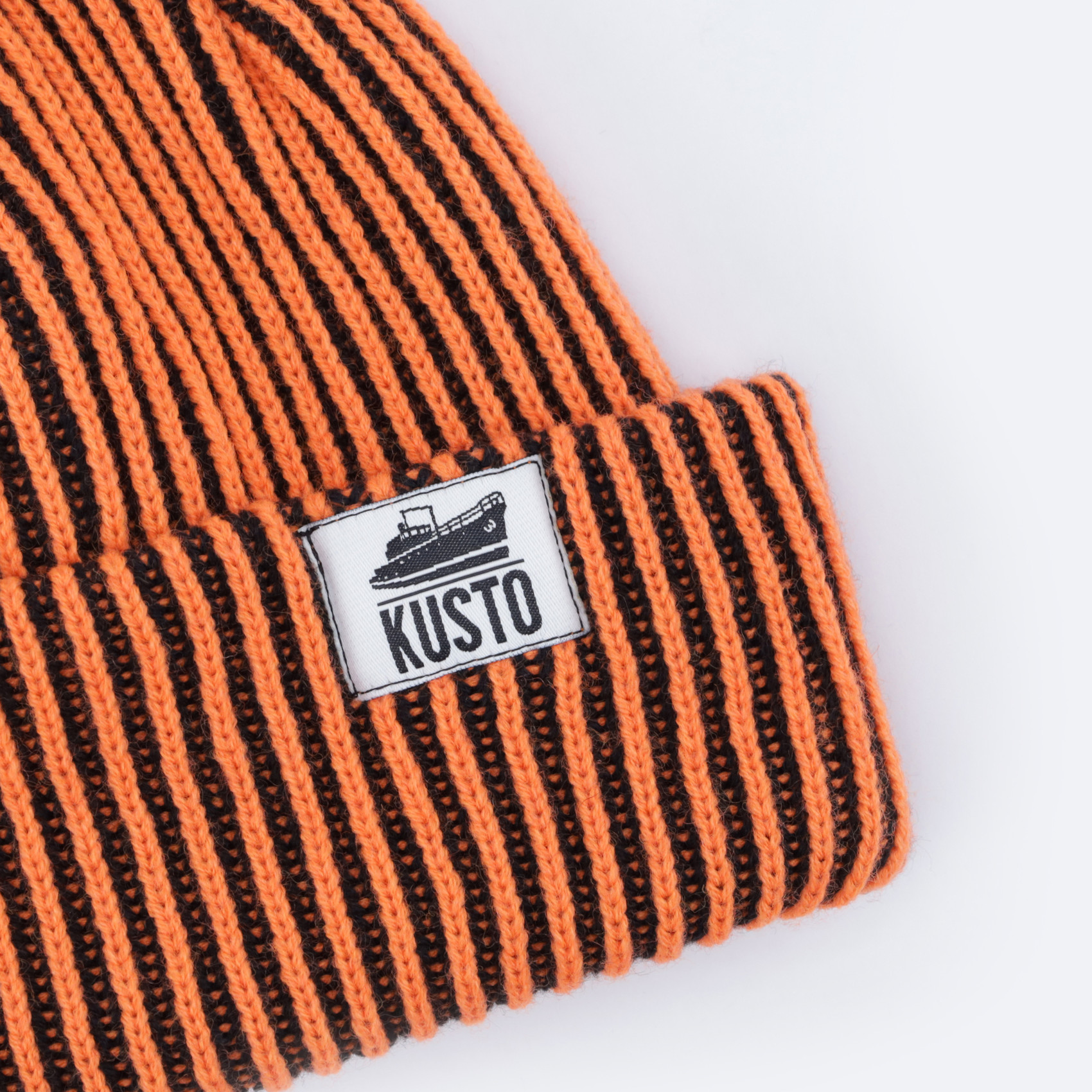 Шапка Kusto Stripes (orange) артикул: - купить в магазине Дайс