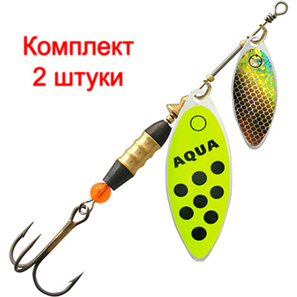 Блесна вертушка DOUBLE LONG 16,0g, № 1 + № 3, DUL-01