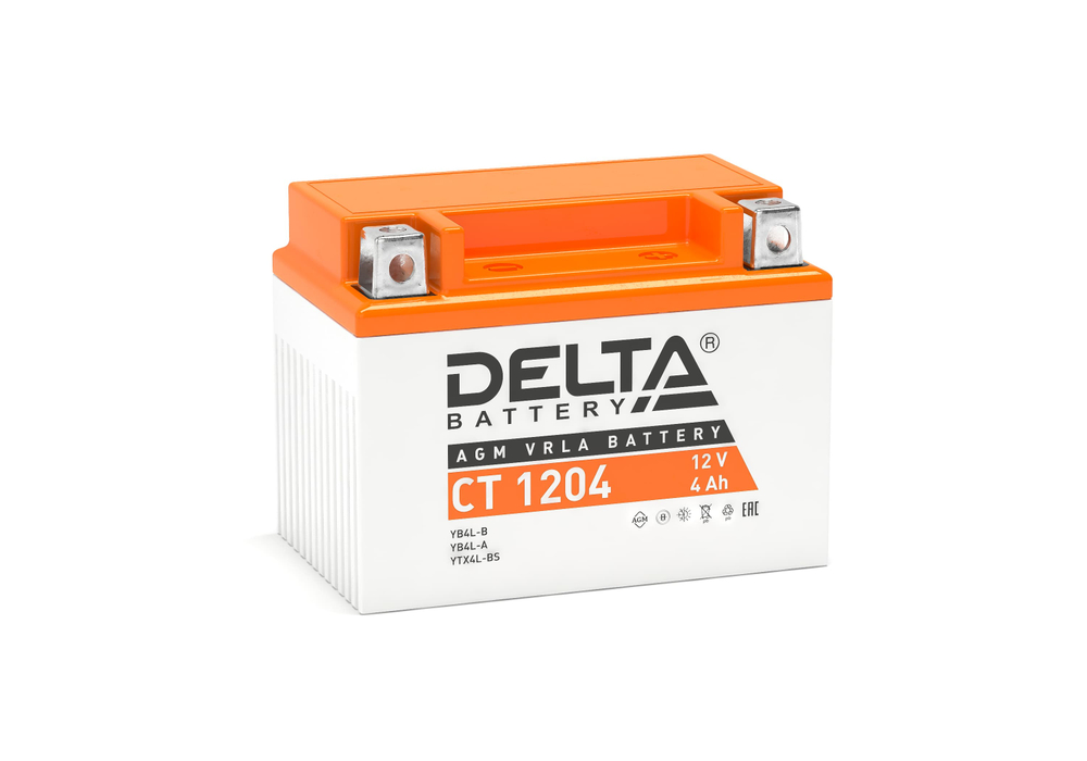 CT 1204 Delta Аккумулятор герметичный свинцово-кислотный стартерный