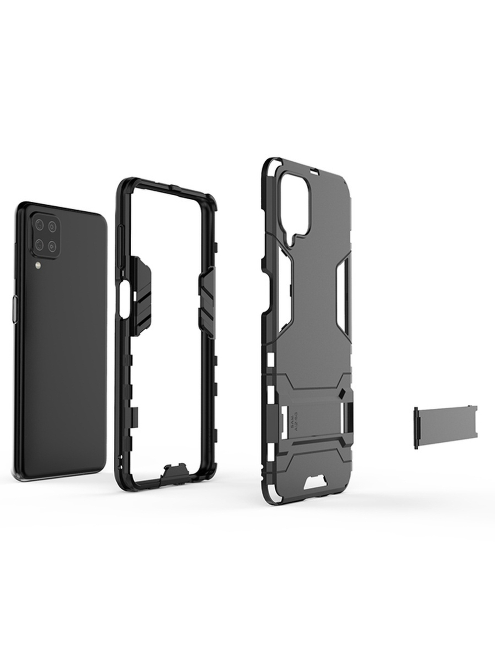 Противоударный чехол Transformer-2 с функцией подставки для Samsung Galaxy A12