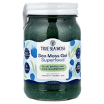 True Sea Moss, гель из морского мха, суперфуд, голубая спирулина и малина, 473 мл (16 жидк. унций)