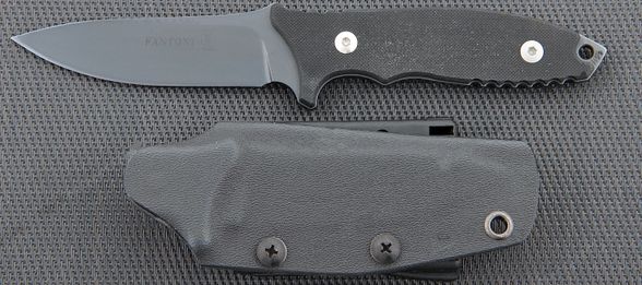 Цена наНож с фиксированным клинком Fantoni, HB Fixed, FAN/HBFxBkBkKy, сталь CPM-S35VN, рукоять стеклотекстолит G-10