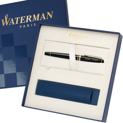 Перьевая ручка Waterman Expert 3, цвет: Black Laque GT, перо: F