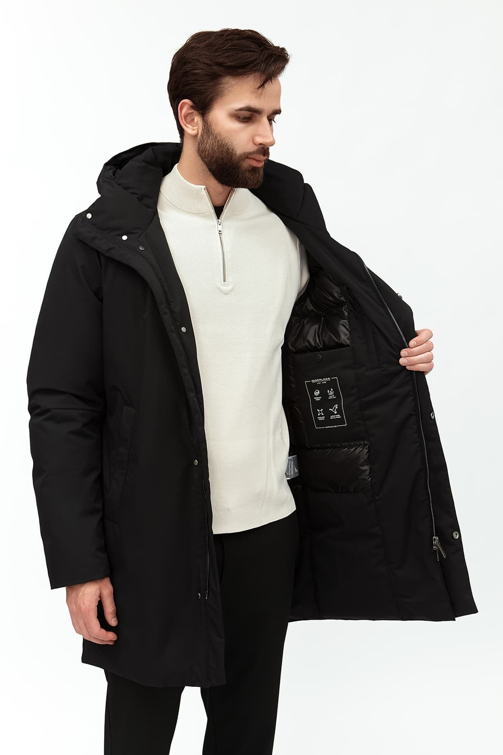 Пуховик Plaxa Classic Navy