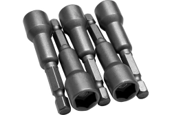 БИТЫ С ТОРЦЕВЫМИ ГОЛОВКАМИ VERTEXTOOLS 10х45 5шт, производство Китай. Артикул БТ-10-45