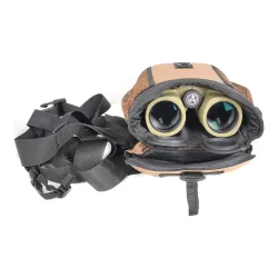 Лазерный дальномер ARKON Velax 4K 12x42 - вид в открытом чехле с ремнем