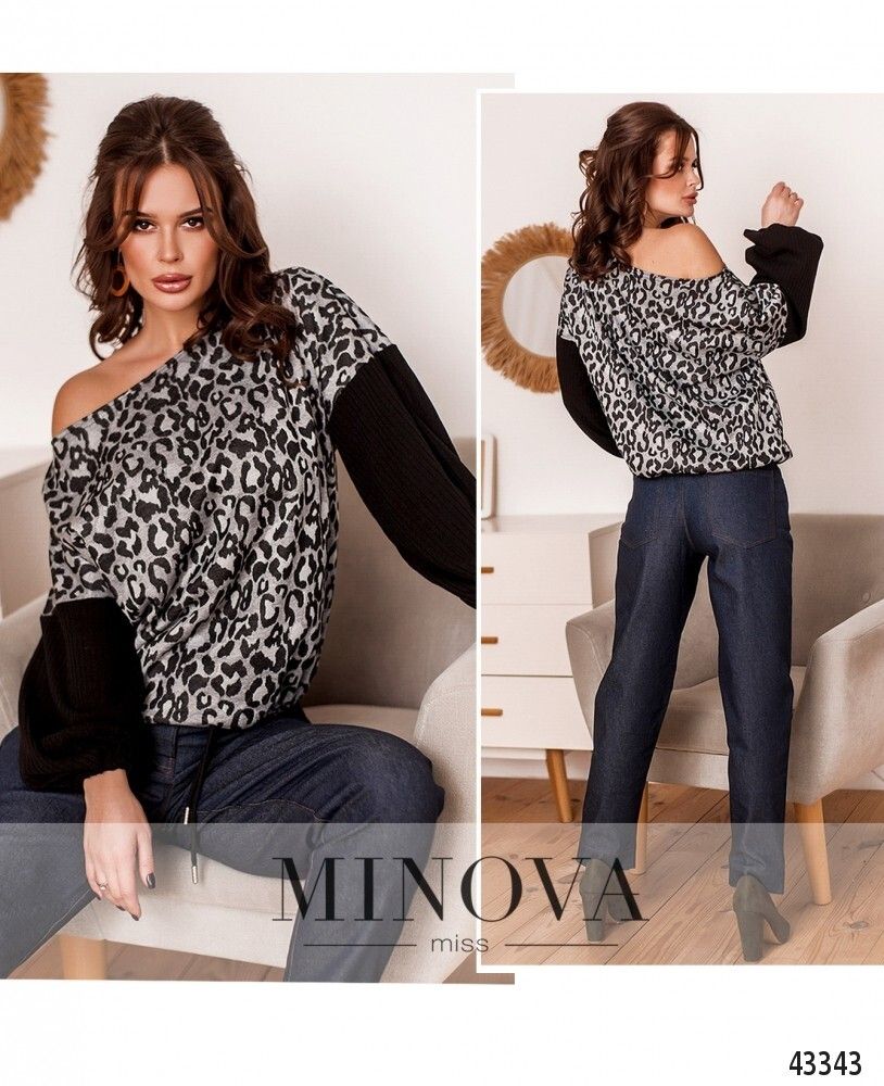 Кофточка 4133-серый Minova