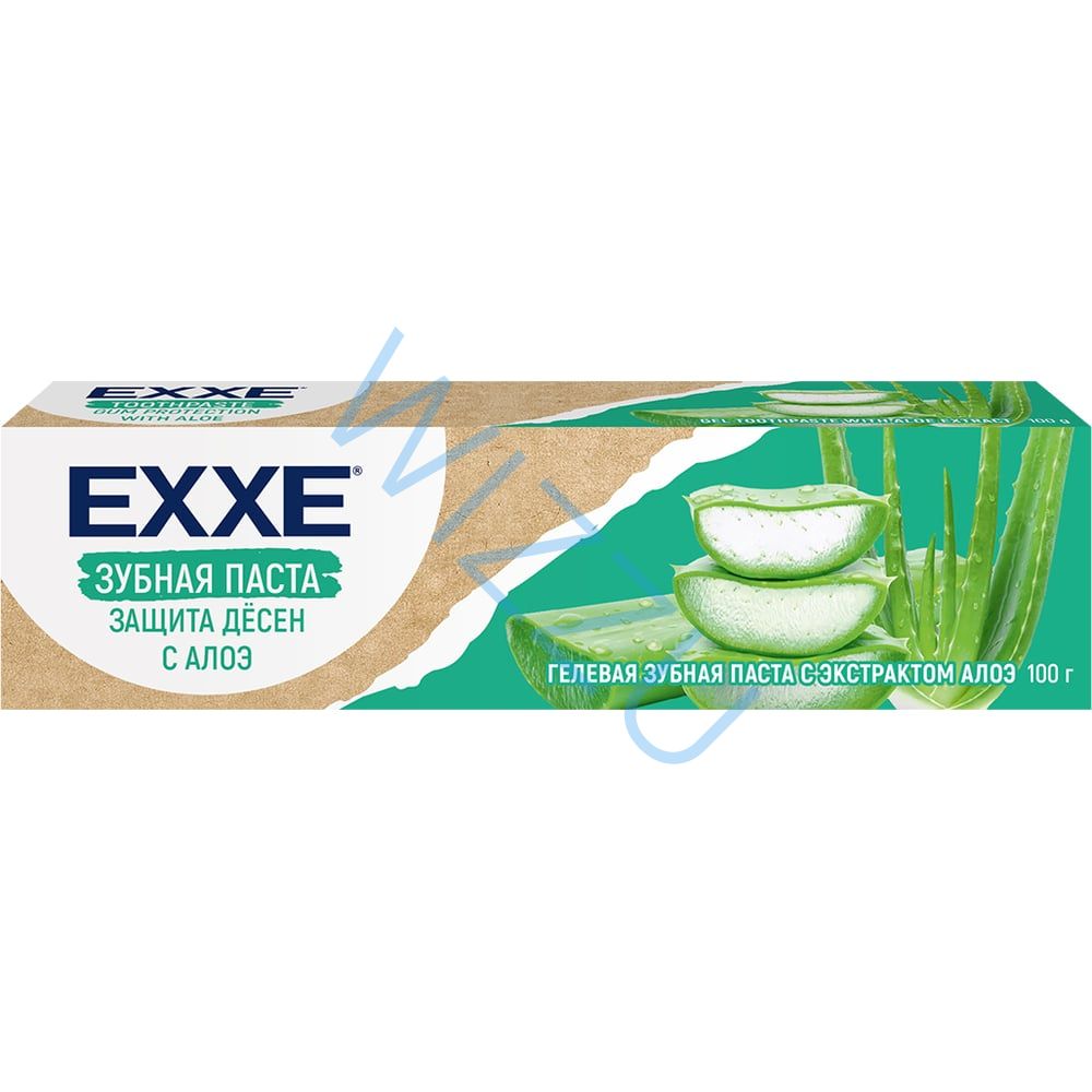 Зубная паста EXXE Защита десен с Алоэ 100г