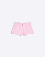Женские шорты из мягкой ткани с вышивкой - BERSHKA