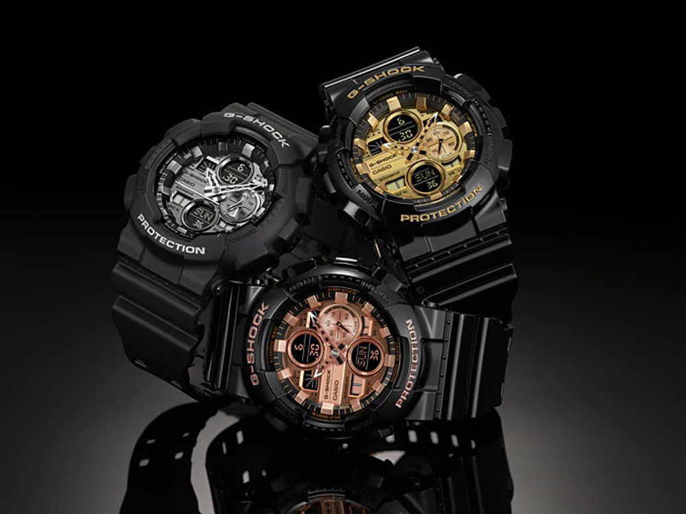 Японские наручные часы Casio G-SHOCK GA-140GB-1A1ER