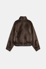 ZW COLLECTION ДВУСТОРОННИЙ ПАЛЬТО - ZARA