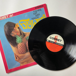 Винтажная виниловая пластинка LP Die Samoa Serenaders Fahre Mit Mir Nach Hawaii (Eine Musikalische Reise In's Paradies) (Germany 1966)