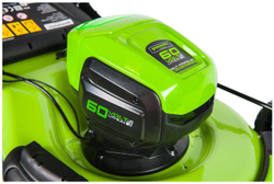 Газонокосилка аккумуляторная самоходная GREENWORKS GD60LM51SP 60В,51см,б/щ,без АКБ и ЗУ (2514307)