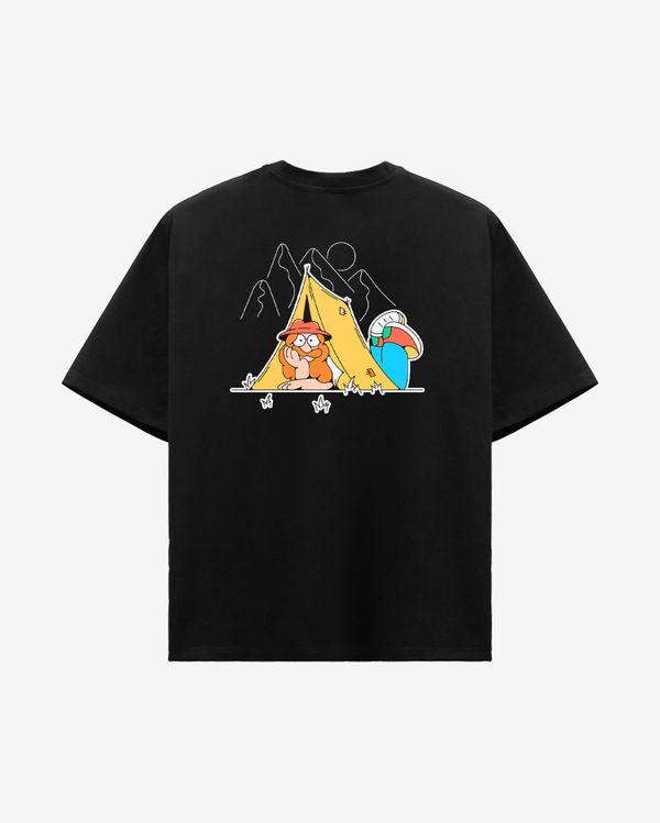 Футболка Camp черная - фото 1
