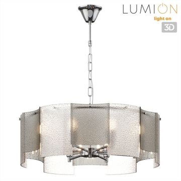 Люстра подвесная 8*E14 6594/8 хром/серый/прозрачный MODERNI Dandy Lumion