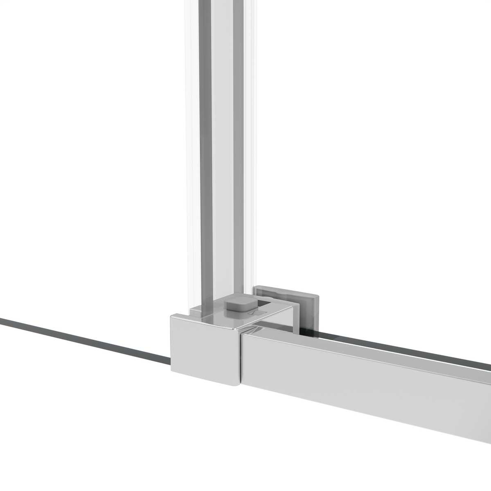 Душевой уголок Vincea Слим Софт (Slim Soft) VSR-1SS1013CL, 1300*1000, хром, стекло прозрачное