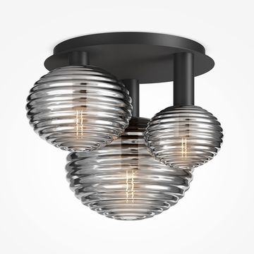 Потолочный светильник 3*Е14 MOD268CL-03B чёрный Reels Maytoni