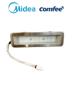 Светодиодный LED-модуль подсветки рабочей зоны (светильник) для кухонной вытяжки Midea, Comfee, Toshiba, Leran, Electriq, Klarstein 17473000000151 (OEM MD-SD-01 12V, 22073010001909, 22073010001971, 92073010Z00241, 92073010Z00242, 92073010Z00243)
