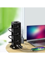 Сетевой фильтр с 2 USB и 1 TYPE-C с быстрой зарядкой