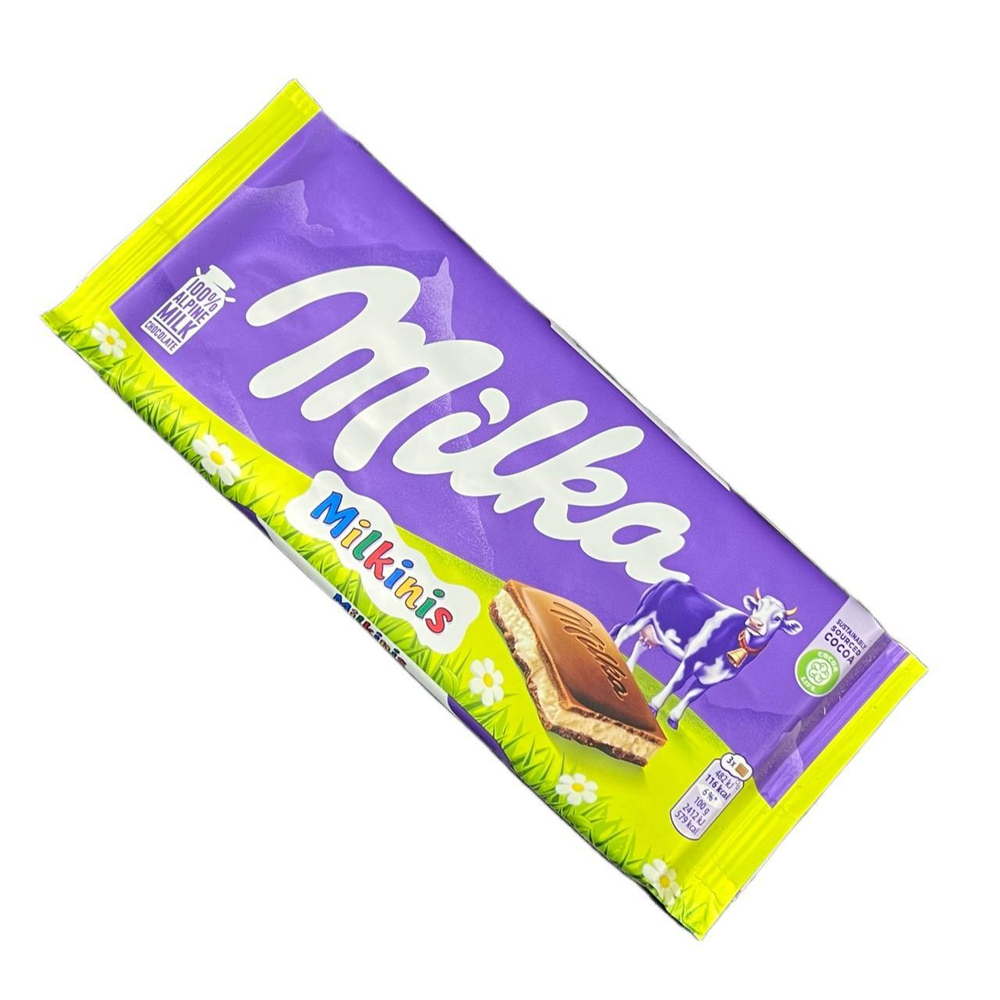 Шоколадная плитка Milka Milkinis Милка Милкинис 100 г