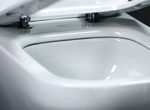 T007901 TESI AquaBlade® Подвесной унитаз,  без сиденья и крышки,с крепежом (для полностью скрытого монтажа)
