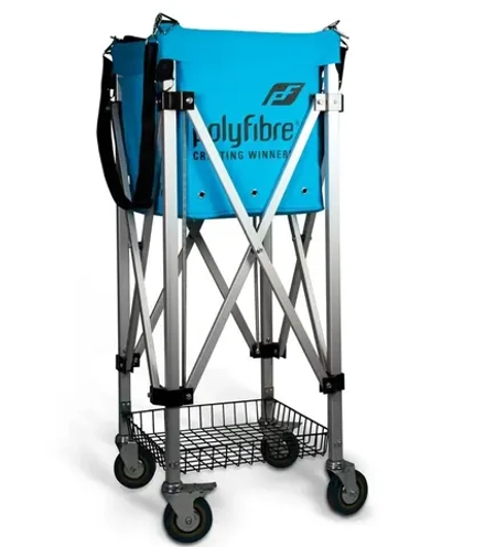 Корзина на колесах для мячей Polyfibre Heavy Duty Ball Cart