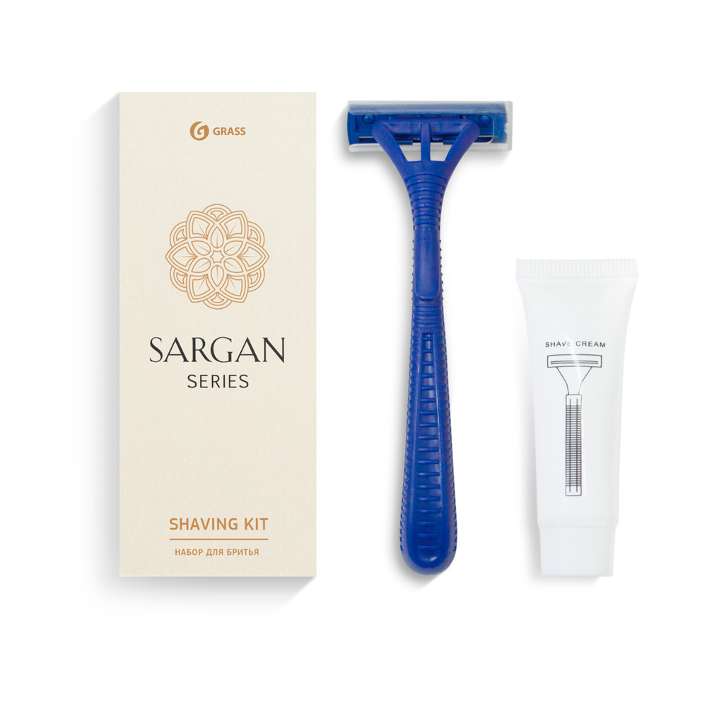 Набор бритвенный "Sargan" картонная коробка