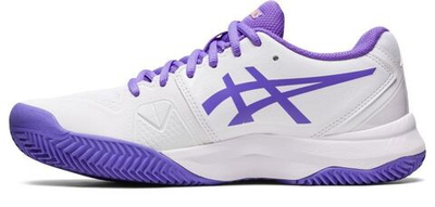 Женские Кроссовки теннисные Asics Gel-Challenger 13 Clay - white/amethyst