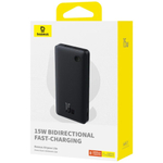 Powerbank Baseus Airpow Lite 10000mAh 1USB/1C 15W (P10067500213-00) чёрный