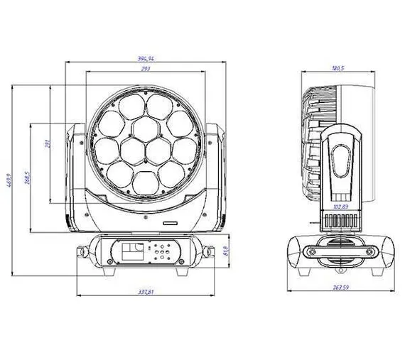 SHOWLIGHT MH-LED1240 ZY