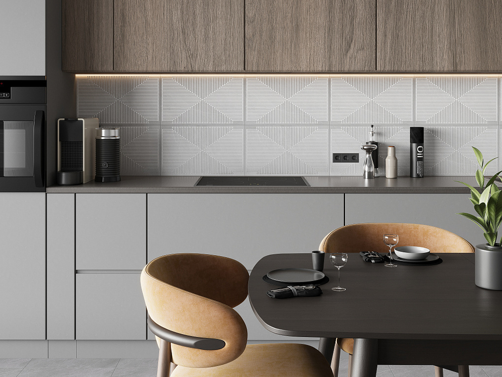 Магма сер низ 02 / Magma grey wall 02  300х500 (1-й сорт)