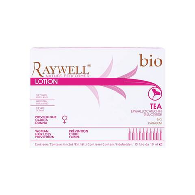 RAYWELL BIO TEA LOTION - Лосьон против выпадения волос для женщин - 1*10 мл.