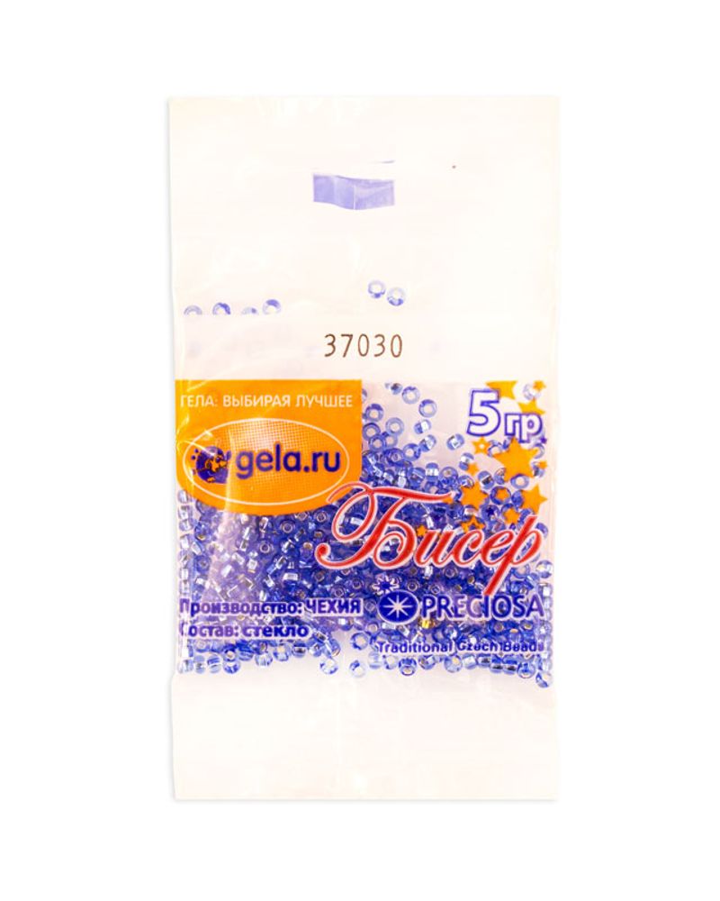 Бисер Preciosa 10/0, 50 г (10 шт по 5 г), цв.37030