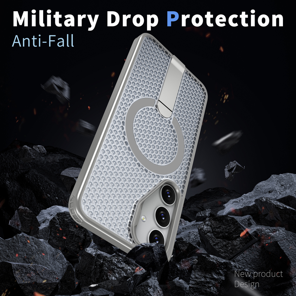 Прозрачный чехол Mesh Pro Magnetic Case для Samsung Galaxy S26 FE