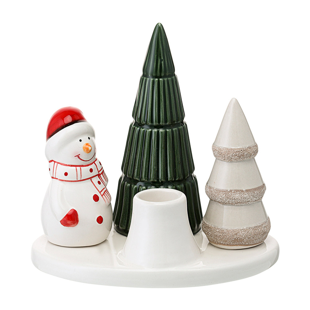 Подсвечник новогодний 14см Tkano New Year Essential Enchanted forest