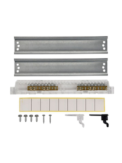 Корпус ЩРН-П-18 UNION Compact IP41 черн. прозр. дверь пластик. IEK UIC-KP12-N-18-41-K01