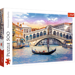Puzzle "500"- Rialto Bridge, Venice