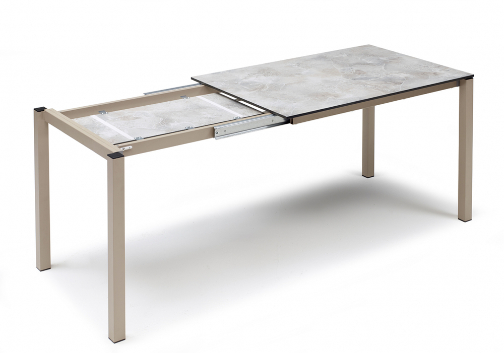 Стол ламинированный раздвижной Scab Design Pranzo Extendable, тортора, каменный