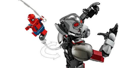 Конструктор LEGO Marvel 76314 Капитан Америка: боевик Гражданской войны
